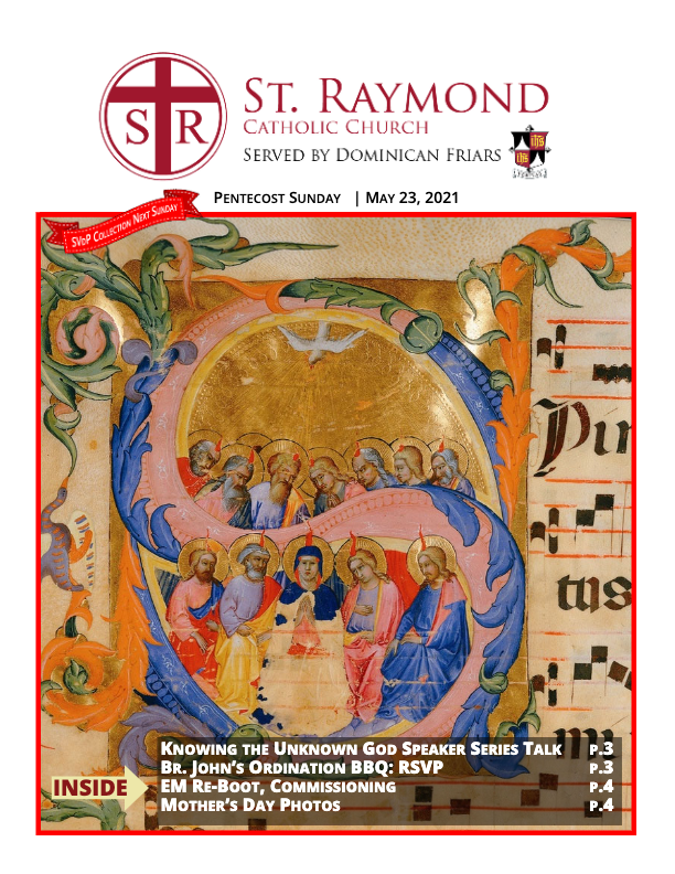 Bulletins Saint Raymond Catholic Church, Menlo Park, CA